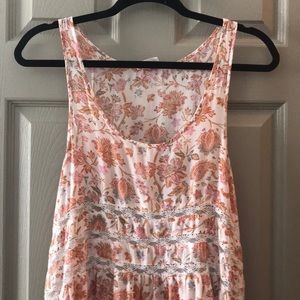 Free People Floral Shirt